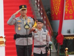 Upacara Korp Raport Kenaikan Pangkat Polri/PNS Polda Sumsel