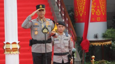 Upacara Korp Raport Kenaikan Pangkat Polri/PNS Polda Sumsel