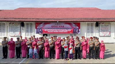 Kenaikan Pangkat 24 Anggota, Begini Pesan Kapolres Probolinggo