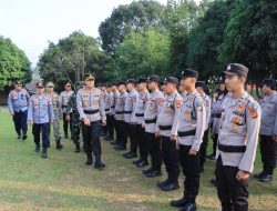 Polres Banyuasin Menggelar Pasukan Operasi Patuh Musi 2024