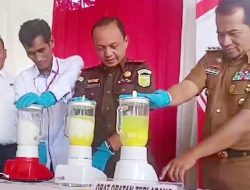 Kejari Probolinggo Gelar Pemusnahan Barang Bukti Tindak Pidana Umum