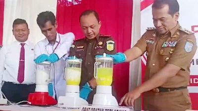 Kejari Probolinggo Gelar Pemusnahan Barang Bukti Tindak Pidana Umum