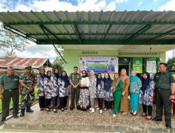 Komandan Kodim Hadiri Pekan Imunisasi Nasional Polio di Poskesdim 0422/LB.