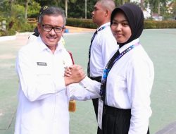 Jefridin Membuka Pemusatan Pendidikan dan Paskibraka Tingkat Kota Batam