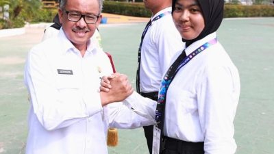 Jefridin Membuka Pemusatan Pendidikan dan Paskibraka Tingkat Kota Batam