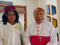 Mgr. Yan You Uskup OAP Pertama Mendukung Susan Kandaimu Sebagai Ketua Umum PMKRI