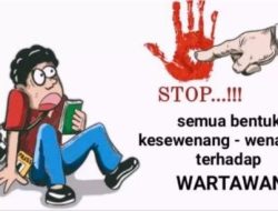 Halangi Tugas Wartawan,Sekdis DPUTRLH Sudah Melanggar UU Pers
