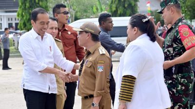 Presiden Jokowi Kunjungi Musi Rawas Utara untuk Tinjau RSUD dan Pasar Lawang Agung Serta Pastikan Masalah Listrik Terselesaikan