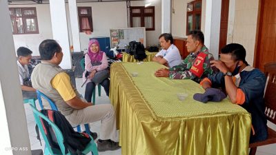 Babinsa 0822 Bondowoso Pendampingan Kegiatan Verifikasi dan Indentifikasi Potensi Wilayah(Polije)