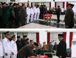 Bupati Ade Sugianto Lantik 65 Pejabat Pemda Kabupaten Tasikmalaya
