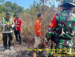 Polres Banyuasin Lakukan Ground Check Hotspot di Desa Tanjung Menang