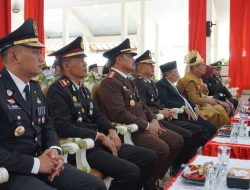 Dandim 0822 Bondowoso Bersama Forkopimda Hadiri Upacara Detik-Detik Proklamasi Virtual di Pendopo Bupati