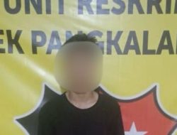 Personil Polsek Pangkalan Balai Berhasil mengamankan Pelaku Pencurian di Toko Azhar Pulsa