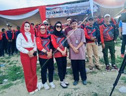 Ketua Kormi Ogan Ilir Ibu Zaitun Membuka Lomba Bidar Dalam Rangka Memeriahkan HUT RI ke 79