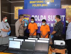 5 Orang Pembobol SDN 074039 Tandrawana Gunungsitoli, Berhasil Diamankan Sat Reskrim Polres Nias