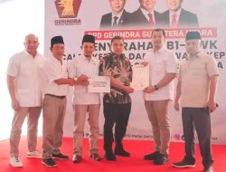 DPP Partai Gerindra Akhirnya Berikan Rekomendasi Kepada Hendrik Sahputra dan Ellya Rosa Siregar di Pilkada 2024