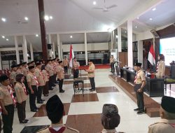 Pelantikan Pengurus Kwartir Cabang Gerakan Pramuka Kabupaten Bondowoso