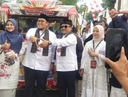 Richi Aprian-Donny Karsont Resmi Mendaftar Cabup-Cawabup di KPU Tanah Datar