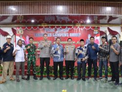 Komandan Kodim 0422/LB Hadiri Pisah Sambut Kapolres Lampung Barat