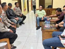Kapolres Banyuasin Turun Langsung Mengecek Kesiap Siagaan Personilnya
