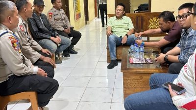 Kapolres Banyuasin Turun Langsung Mengecek Kesiap Siagaan Personilnya