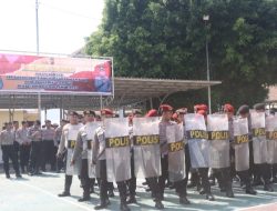 Untuk Pengamanan Pilkada Serentak 2024 Polres Bondowoso Tingkatkan Kemampuan Dalmas