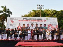 Dandim 0822 Bondowoso Pimpin Upacara Parade Senja, Peringati HUT ke-79 Kemerdekaan RI dengan Penuh Khidmat