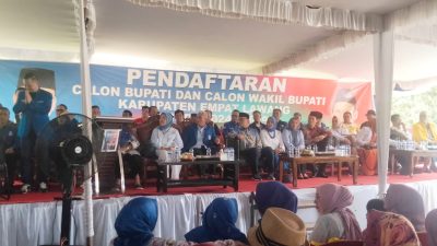 Pendaftaran calon Bupati dan wakil Bupati Kabupaten Empat Lawang MADANI Jilid 2