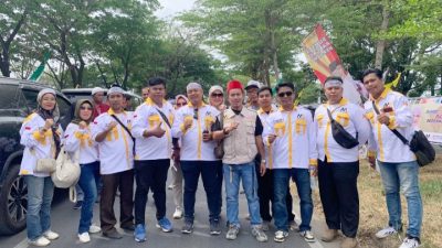 Brigade Muda Matahati Hadiri Deklarasi Calon Gubernur Sumsel Mawardi-Anita