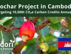 Biochar Project in Cambodia to Generate 10,000t CO2e CDR Carbon Credit Annually from 2025