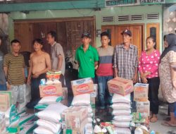 Anggota DPRD Empat Lawang Yang Baru di Lantik,Hidayat Muhamad Beserta Istri berikan Bantuan Korban Kebakaran Di Desa Lingge