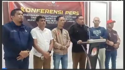KPU Empat Lawang Resmi Menutup Penerimaan Berkas Pencalonan Bupati