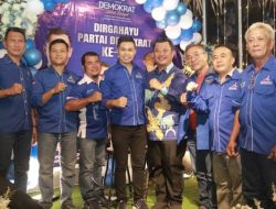 Partai Demokrat Kota Gunungsitoli Rayakan Ultahnya Yang Ke-23