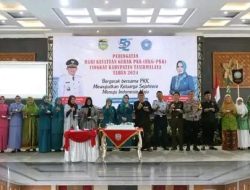 Peringatan Hari Kesatuan Gerak PKK Tingkat Kabupaten Tasikmalaya Tahun 2024