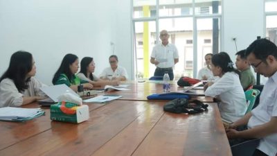 Kadis Kominfo Kota Gunungsitoli Buka Secara Resmi Desk Metadata Statistik Sektoral Tahun 2024