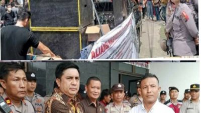 Aliansi Masyarakat Anti Korupsi Unjuk Rasa Ke Kejari Dan DPRD Kota Gunungsitoli