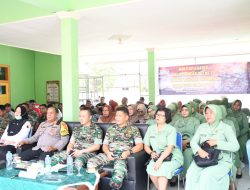 Peringatan HUT TNI Ke-79, Kodim 0822 Video Conference Bakti Kes Bersama Panglima TNI