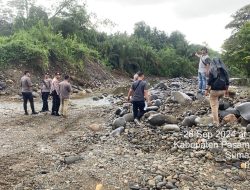 Polres Melakukan Penertiban dan Penegakan Hukum Terhadap Pelaku PETI di Kabupaten Pasaman Barat