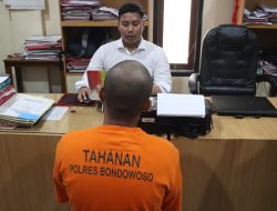 Polres Bondowoso mengamankan pelaku penganiayaan Pacar hingga Babak Belur