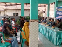 Babinsa Koramil 0822/08 Grujugan Ikuti PRKP Desa TA. 2025