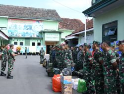 Siap Meriahkan HUT TNI ke-79 di Jakarta, Dandim 0822 Bondowoso Lepas 25 Prajurit Pilihan