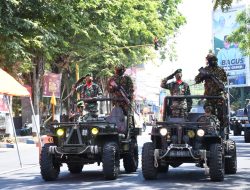 Parade Meriah Peringatan HUT TNI Ke-79 Tahun 2024 di Bondowoso