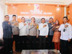 Kapolda Sumsel di Kantor Bawaslu Provinsi : Saya Siapkan Penebalan Pengamanan Pilkada Serentak 2024
