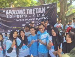 Bersama Gus Baqir, Bambang Soekwanto Jalan Sehat Sapa Para Alumni SD, SMP, SMPP