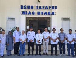 PJS Bupati Nias Utara Berpesan Kepada Pegawai RSUD Tafaeri, Tetap Semangat Memberikan Pelayanan Terbaik kepada Pasien