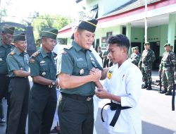 Kasdim 0822 Bondowoso Lepas Atlet Karate Menuju Kejuaraan Panglima TNI 2024