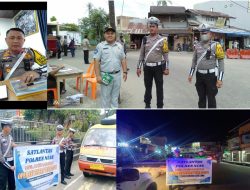 Operasi Zebra Toba di Wilayah Hukum Polres Nias Tahun 2024, Berlangsung Aman Dan Kondusif