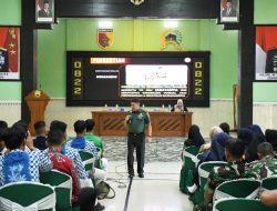 Kasdim Bondowoso Tekankan Pentingnya Jiwa Kepemimpinan Generasi Muda