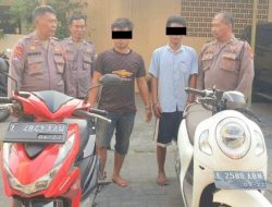 Usai Dihakimi Warga, Dua Pelaku Curanmor Diamankan Polisi