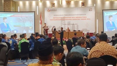 Sosialisasi Pengawasan Partisipatif “Netralitas Aparatur Sipil Negara Pada Penyelenggaraan Pilkada Serentak 2024”